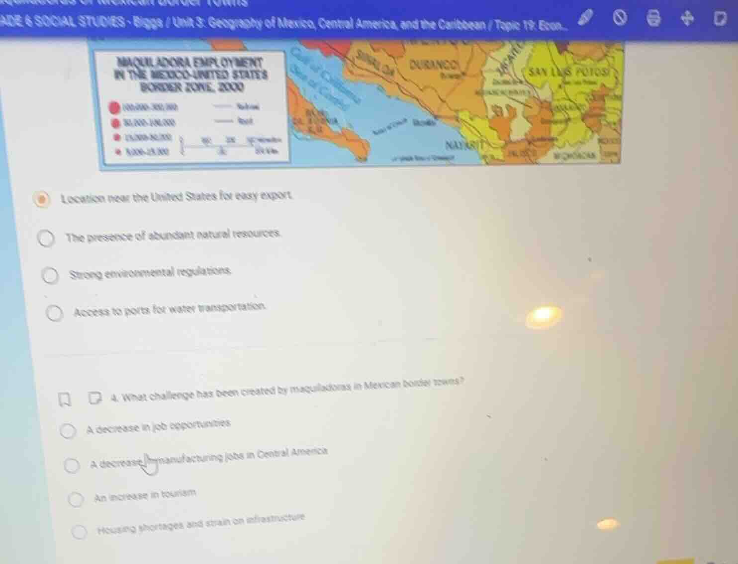 grade 6 social studies - biggs / unit 3: geography of mexico, central a…