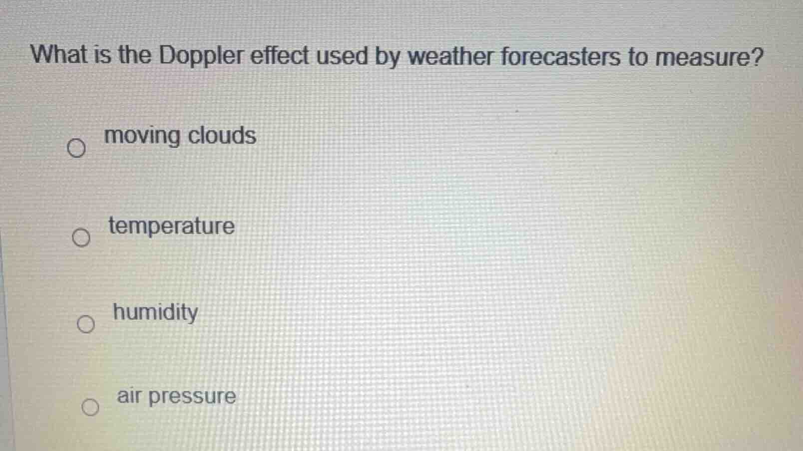 what is the doppler effect used by weather forecasters to measure? movi…