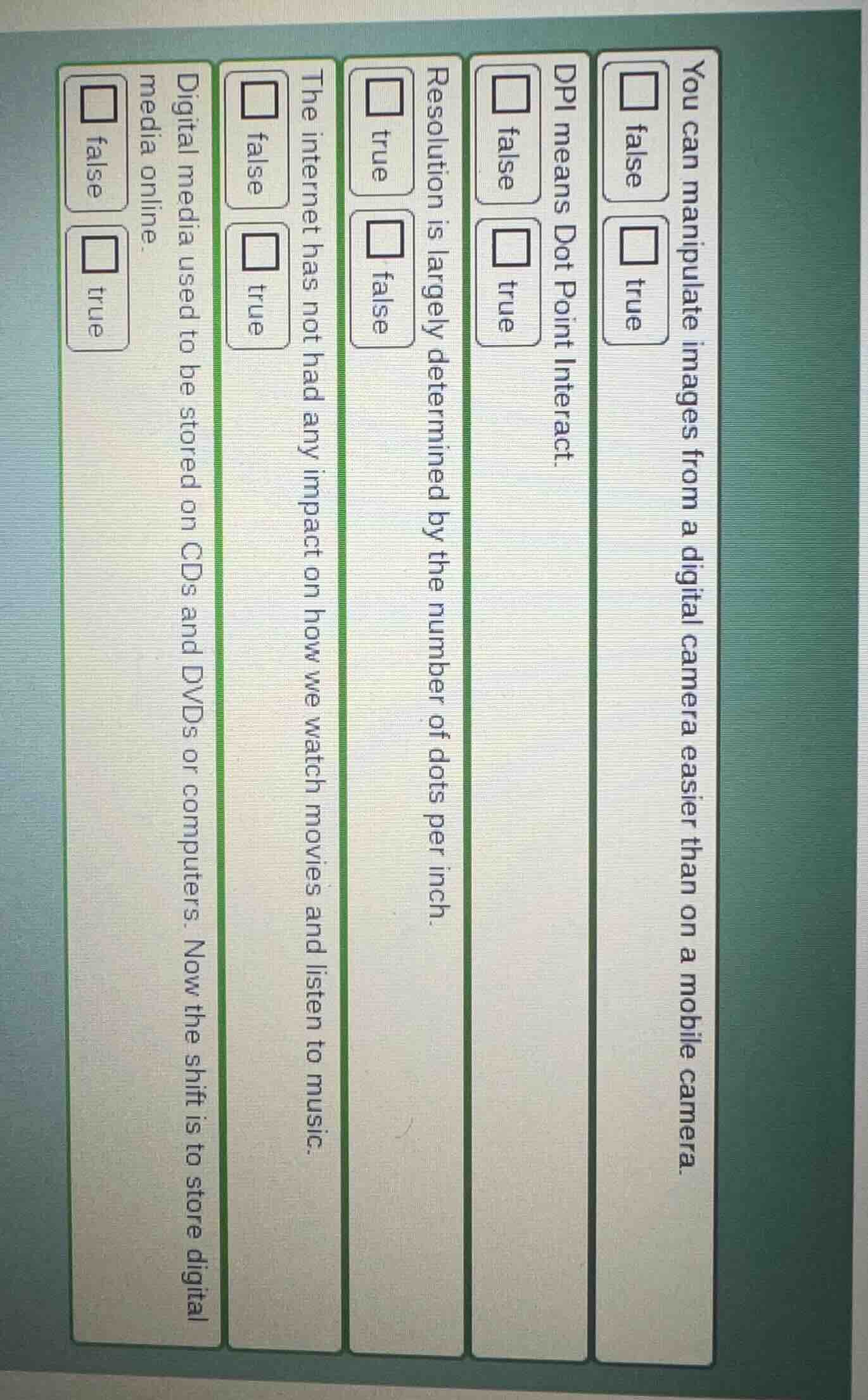 you can manipulate images from a digital camera easier than on a mobile…