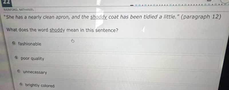 22 ramford, nathaniel \she has a nearly clean apron, and the shoddy coa…