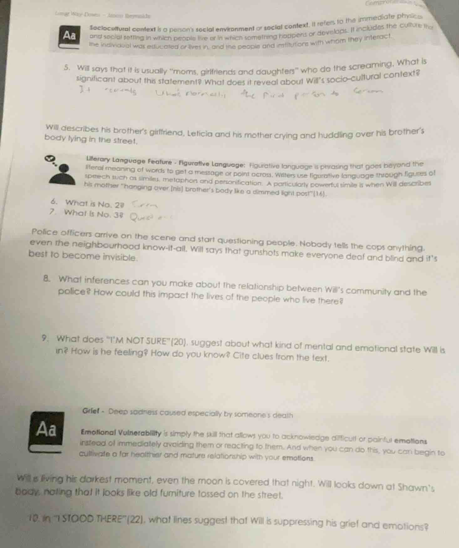 sociocultural context is a person’s social environment or social contex…