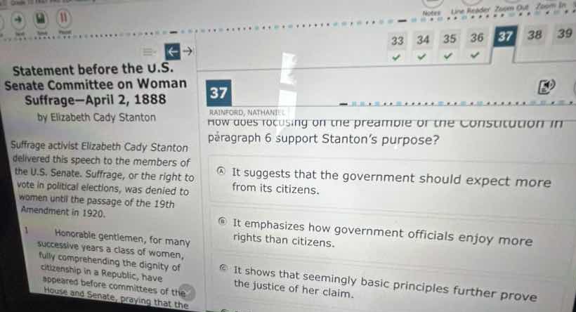 statement before the u.s. senate committee on woman suffrage—april 2, 1…