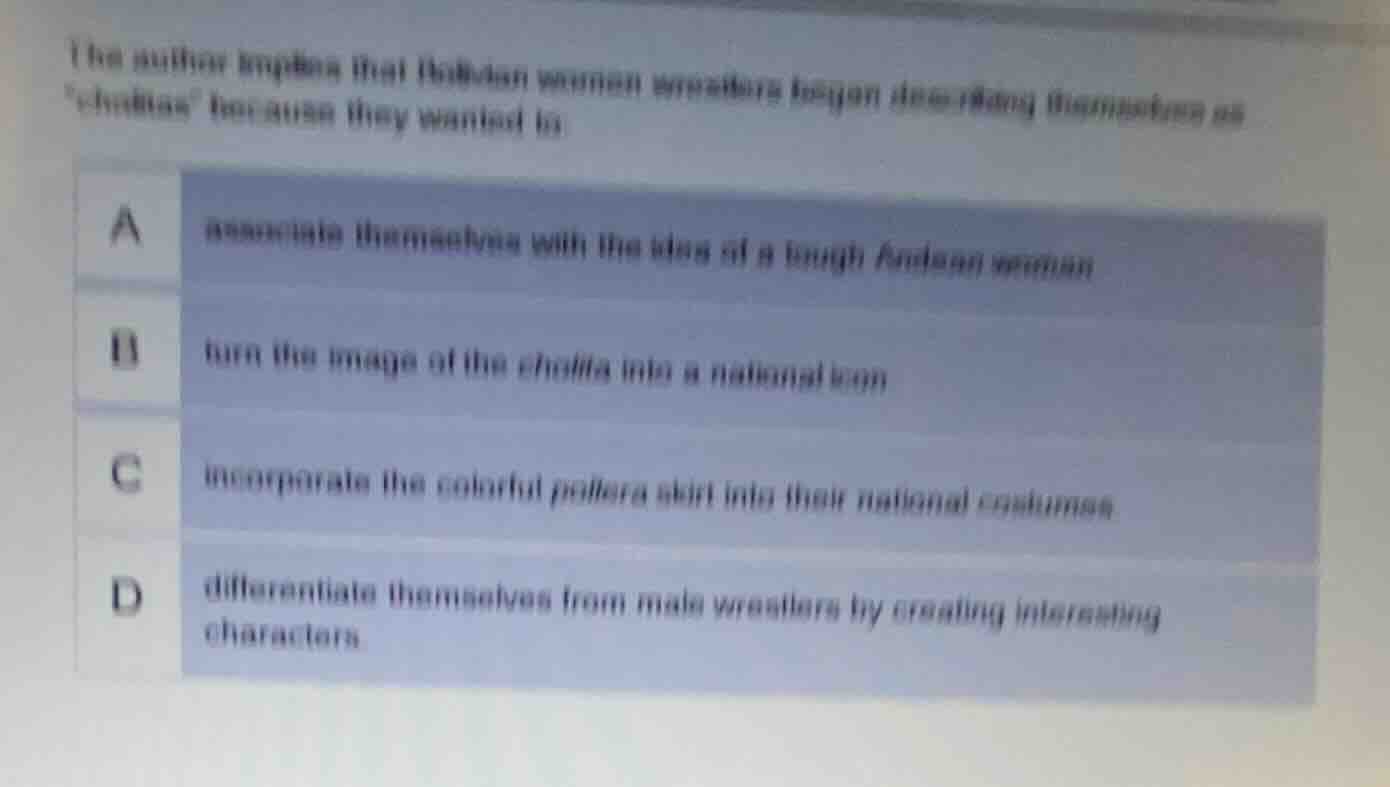 the author implies that honduran women wrestlers began describing thems…
