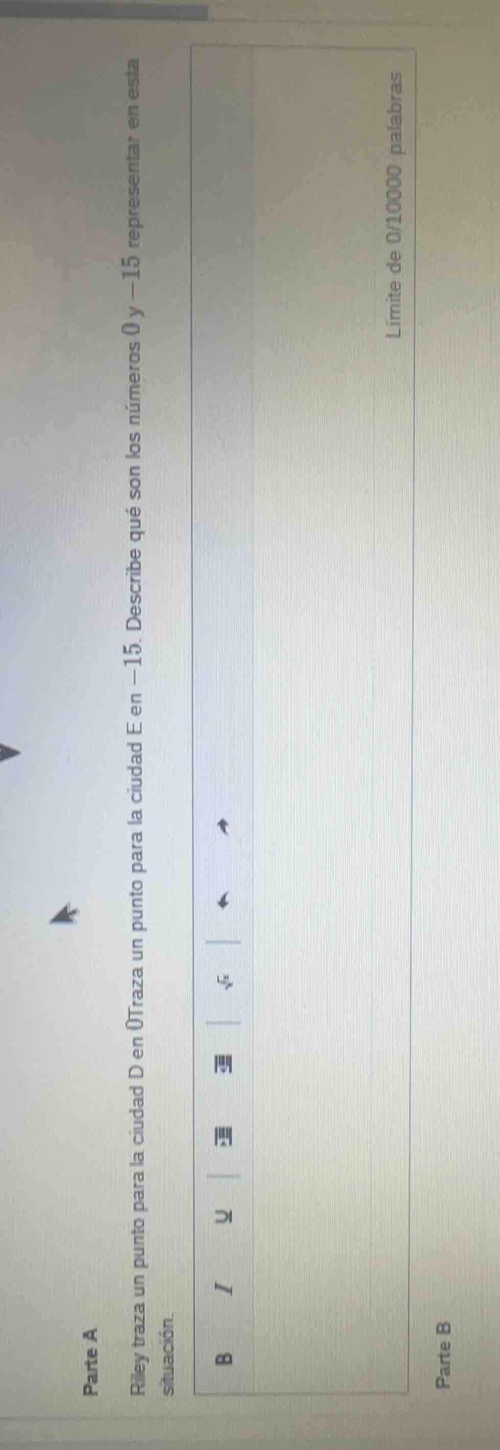 parte a riley traza un punto para la ciudad d en 0 traza un punto para …