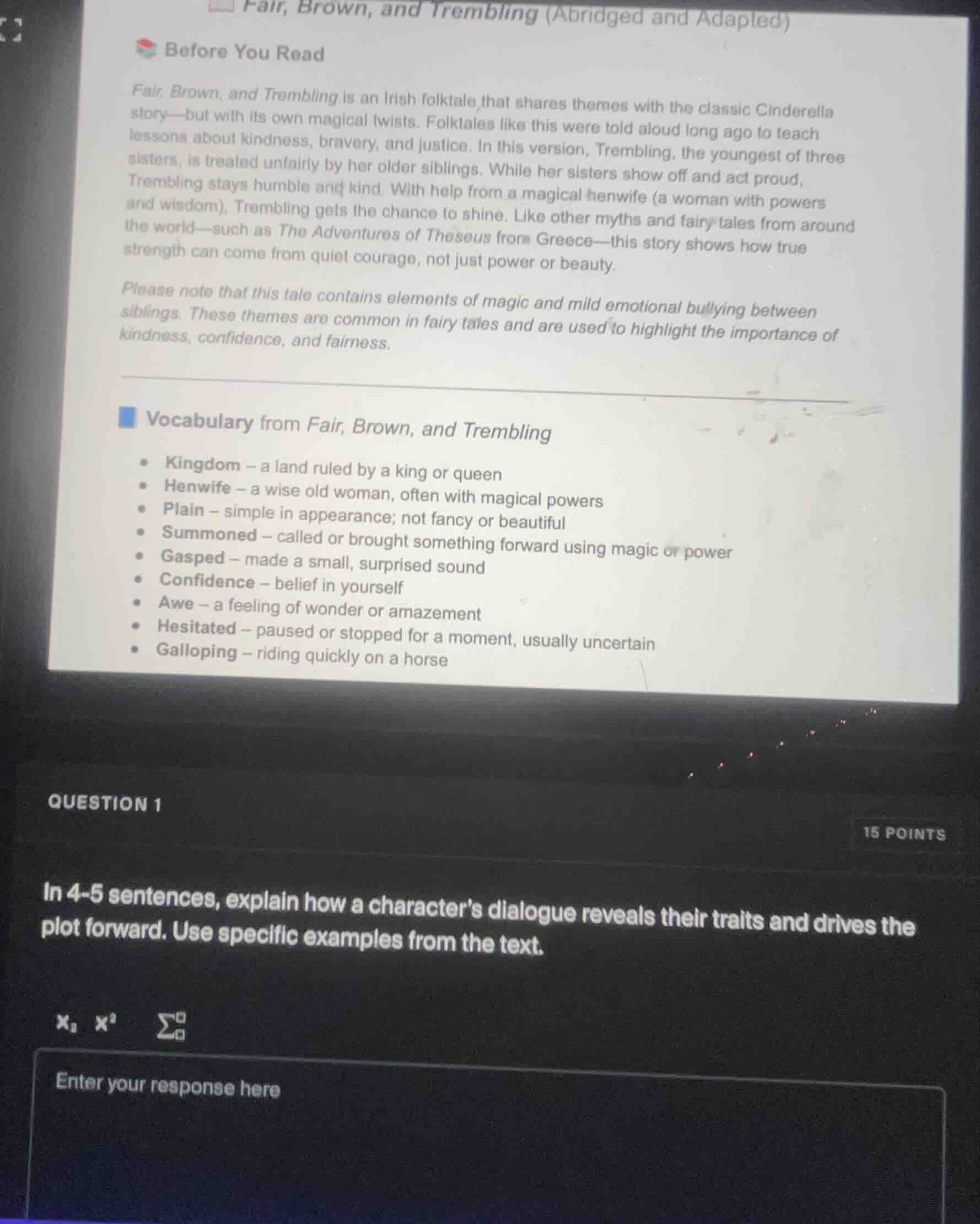 fair, brown, and trembling (abridged and adapted) before you read fair,…