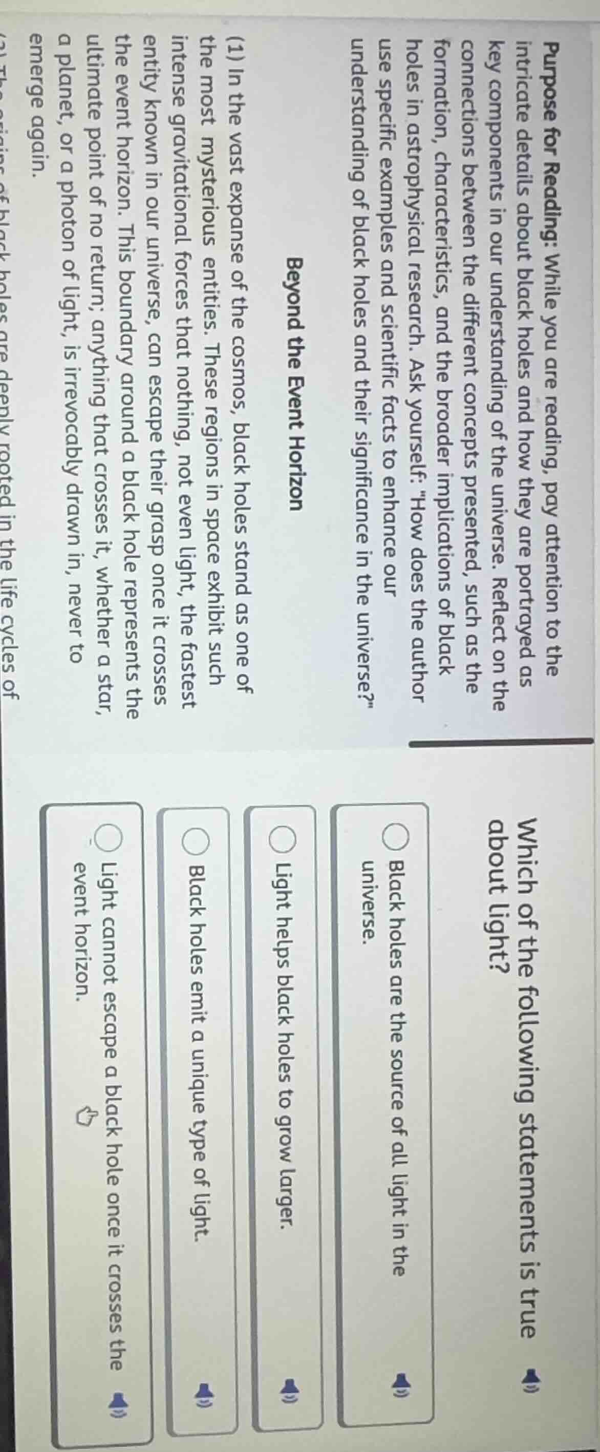 purpose for reading: while you are reading, pay attention to the intric…