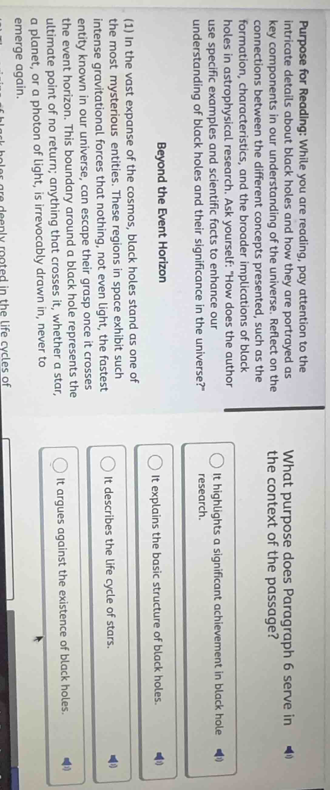 purpose for reading: while you are reading, pay attention to the intric…