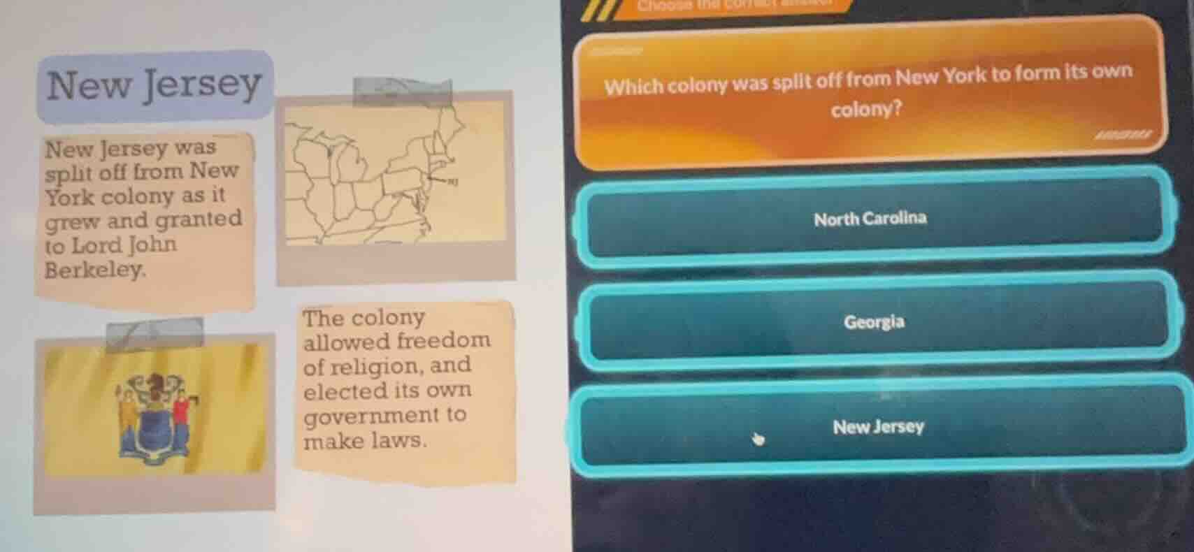 new jersey new jersey was split off from new york colony as it grew and…