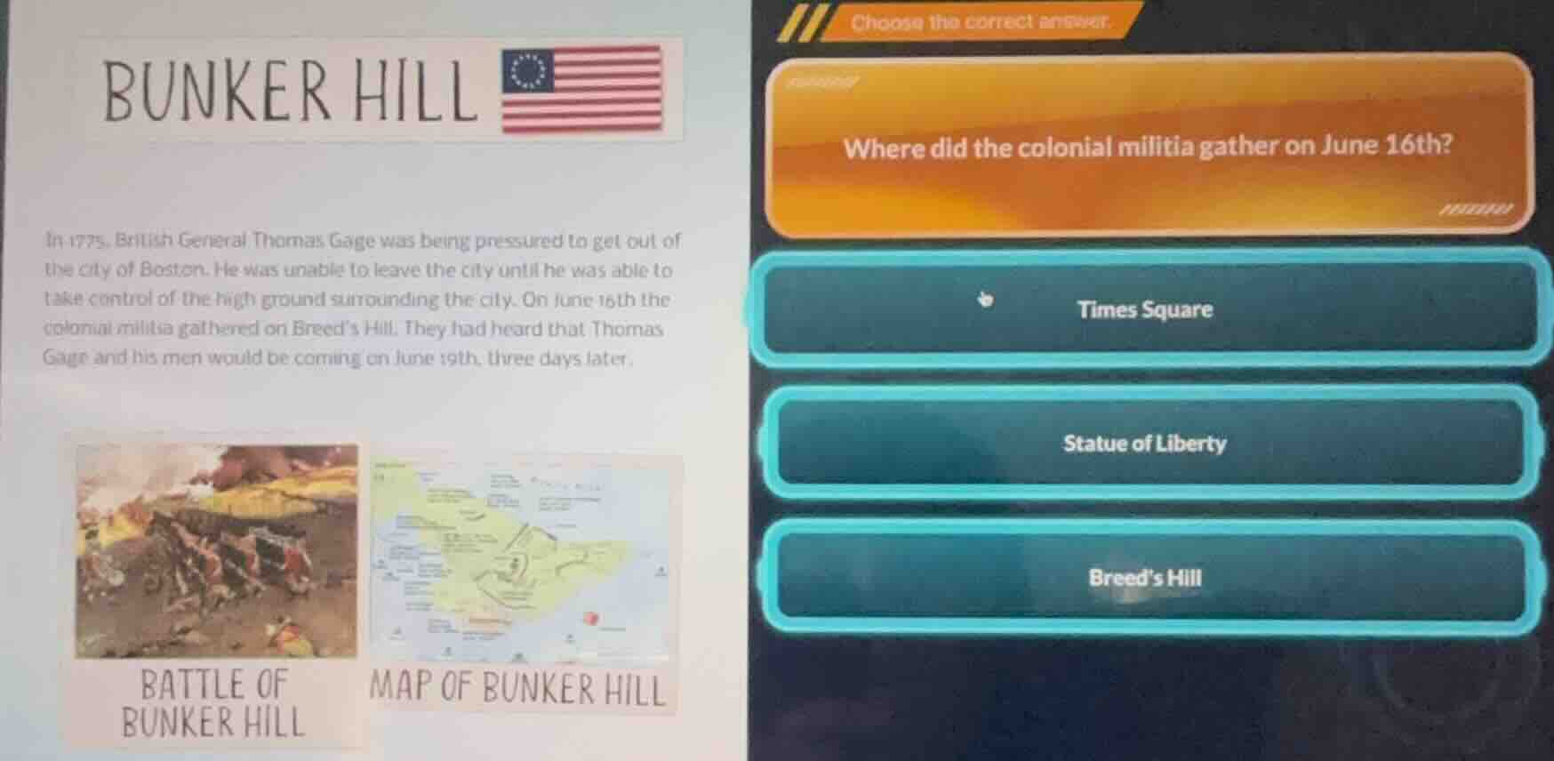bunker hill in 1775, british general thomas gage was being pressured to…