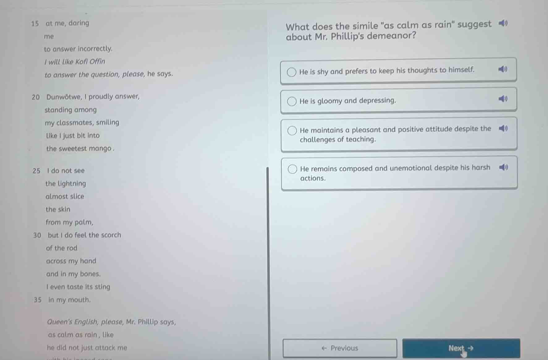 15 at me, daring me to answer incorrectly. i will like kofi offin to an…