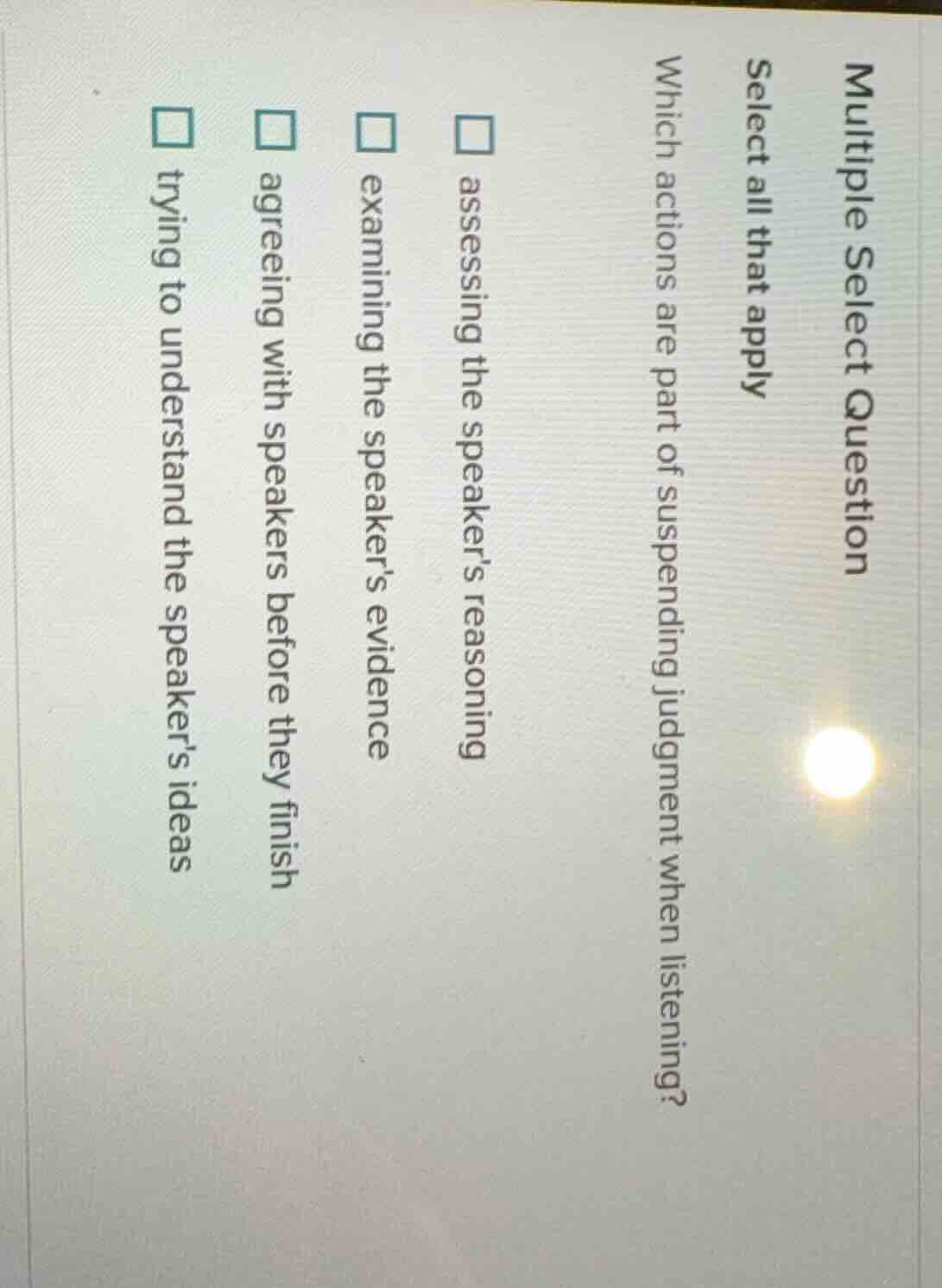 multiple select question select all that apply which actions are part o…