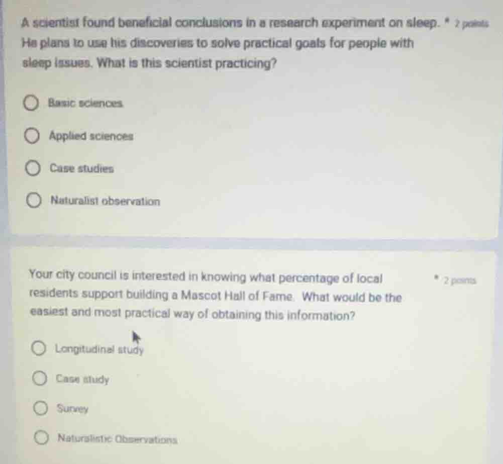 a scientist found beneficial conclusions in a research experiment on sl…