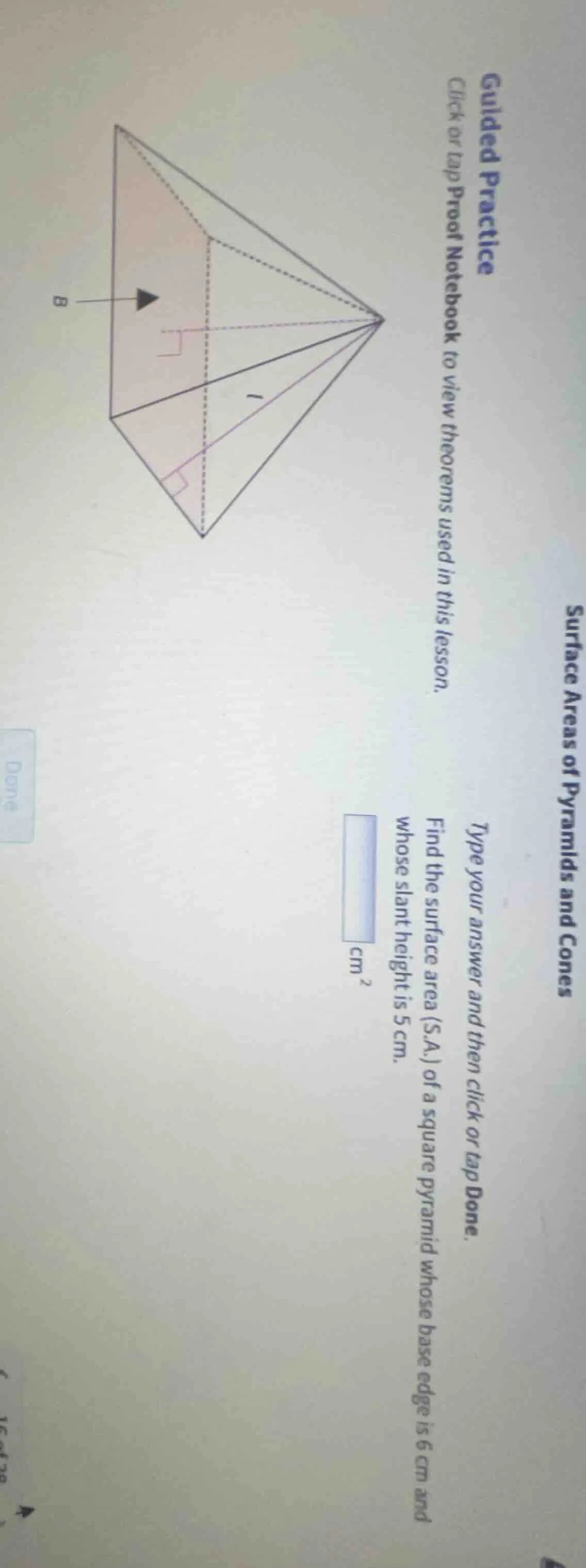 guided practice click or tap proof notebook to view theorems used in th…