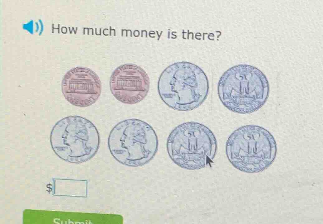 how much money is there? $\\square$