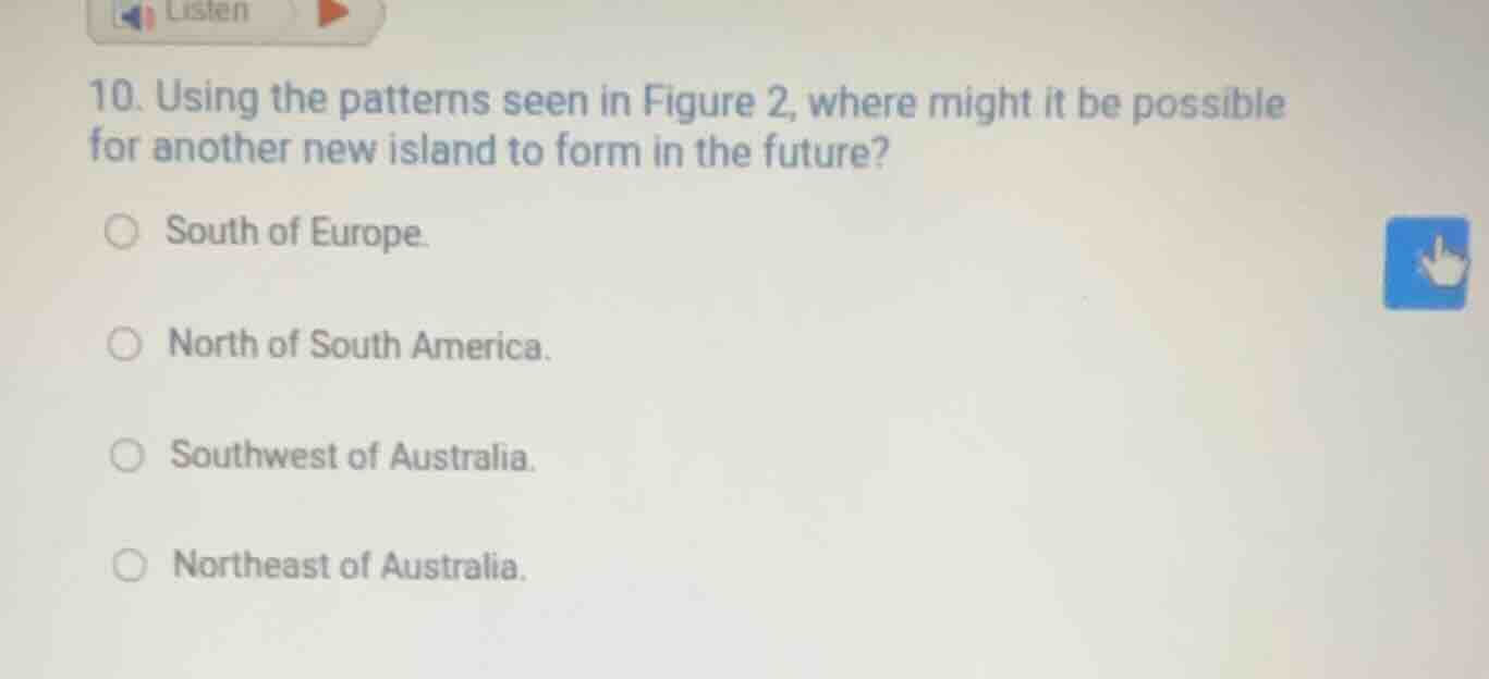 10. using the patterns seen in figure 2, where might it be possible for…