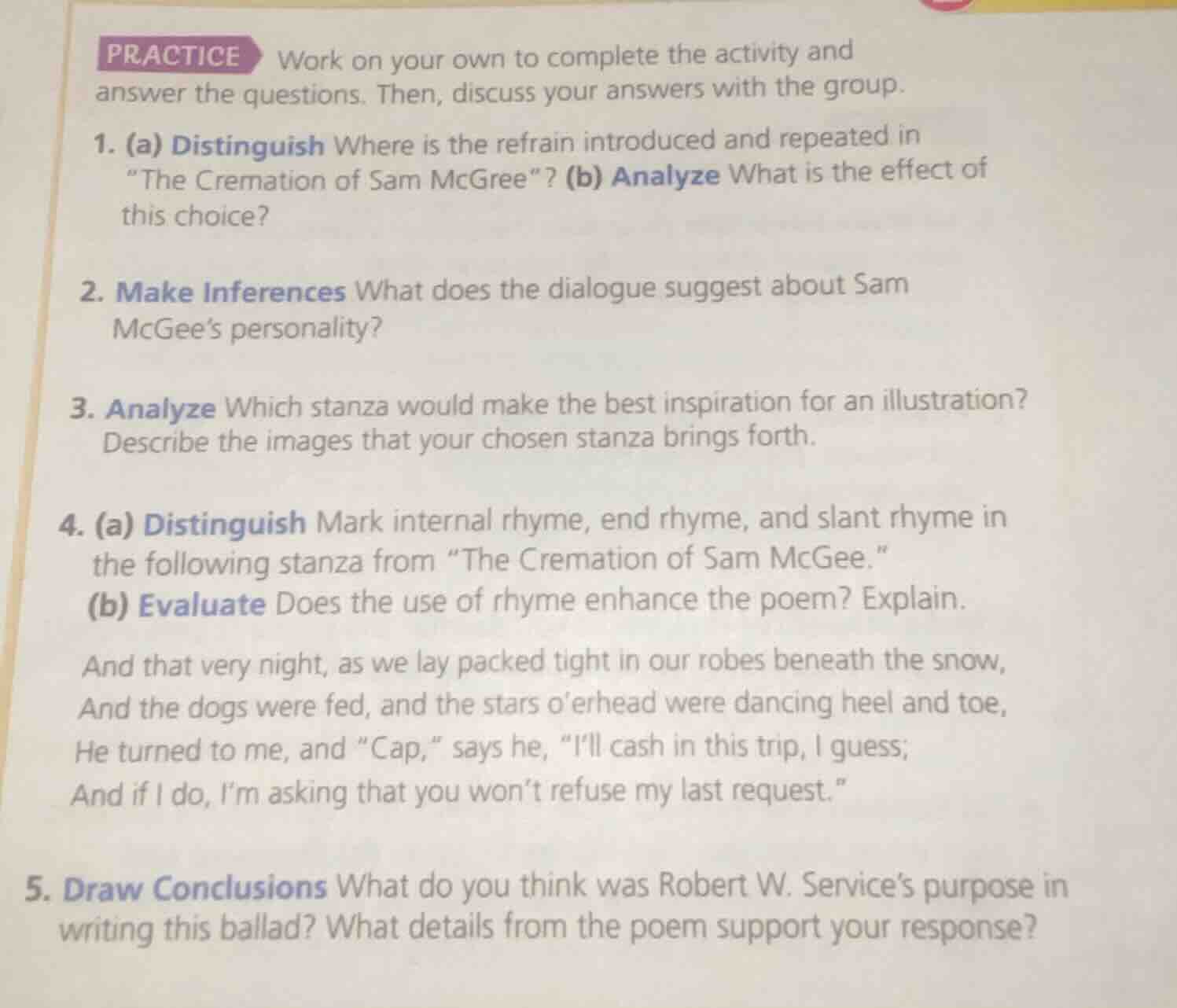 practice work on your own to complete the activity and answer the quest…