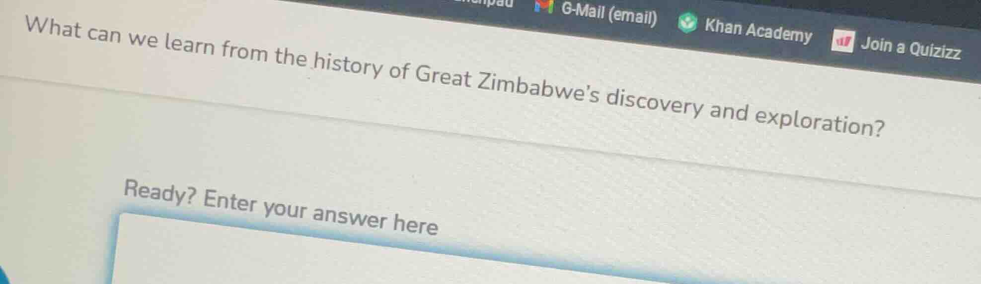what can we learn from the history of great zimbabwes discovery and exp…