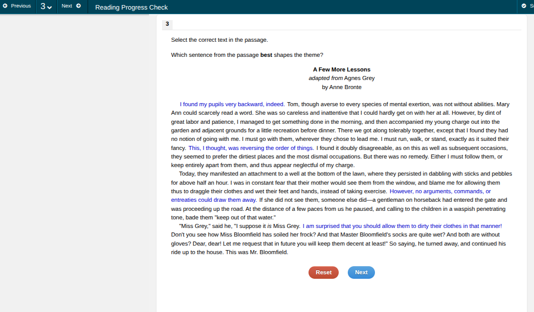 select the correct text in the passage. which sentence from the passage…