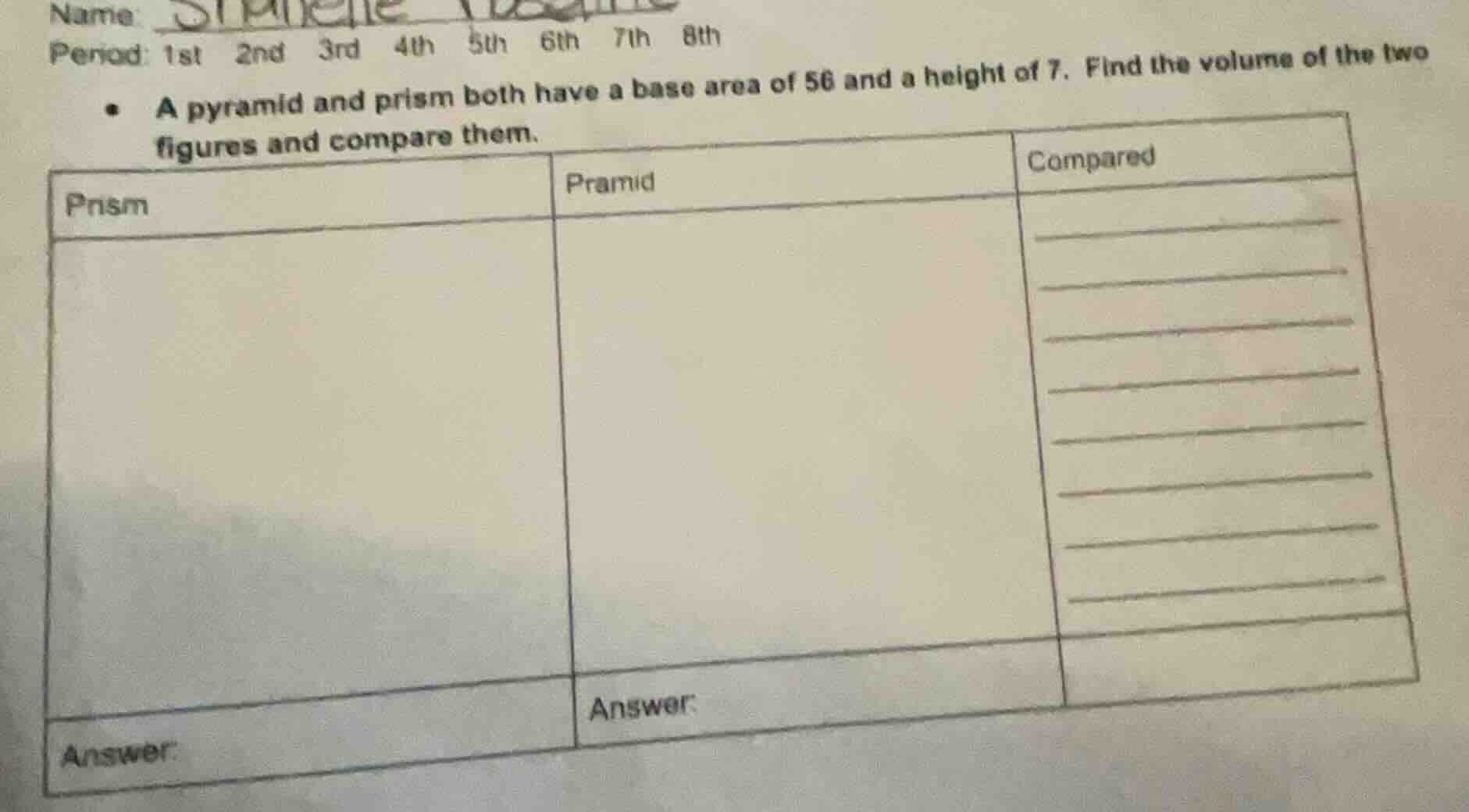 name: period: 1st 2nd 3rd 4th 5th 6th 7th 8th - a pyramid and prism bot…