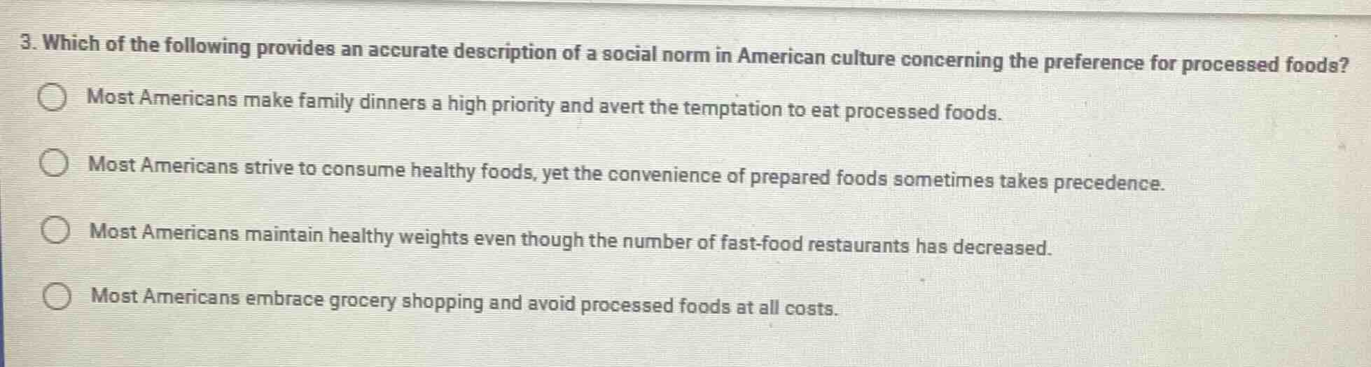 3. which of the following provides an accurate description of a social …