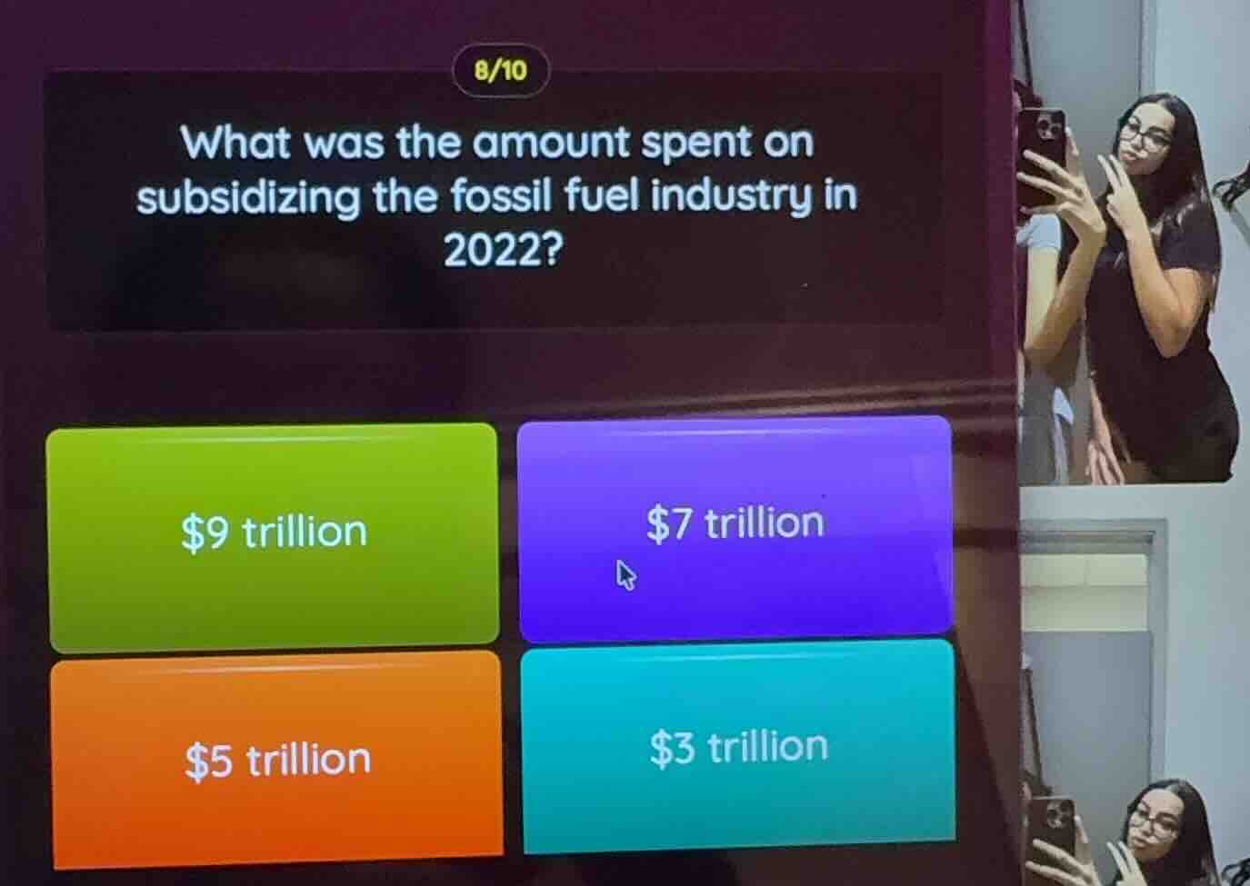 what was the amount spent on subsidizing the fossil fuel industry in 20…