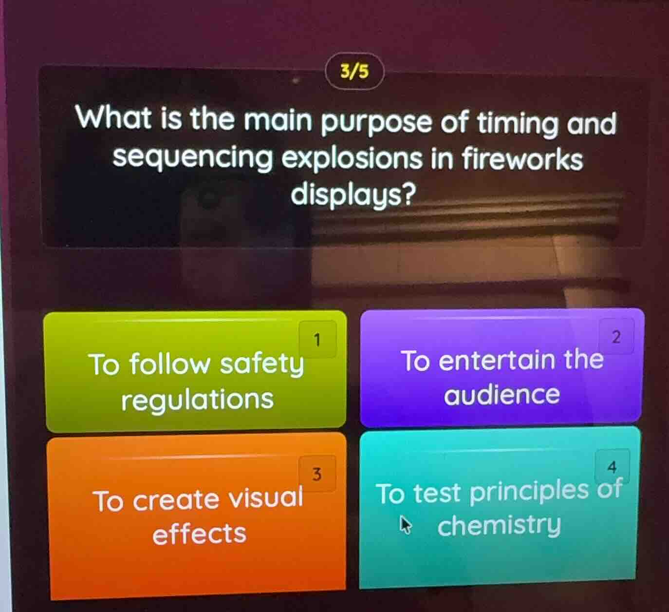 what is the main purpose of timing and sequencing explosions in firewor…