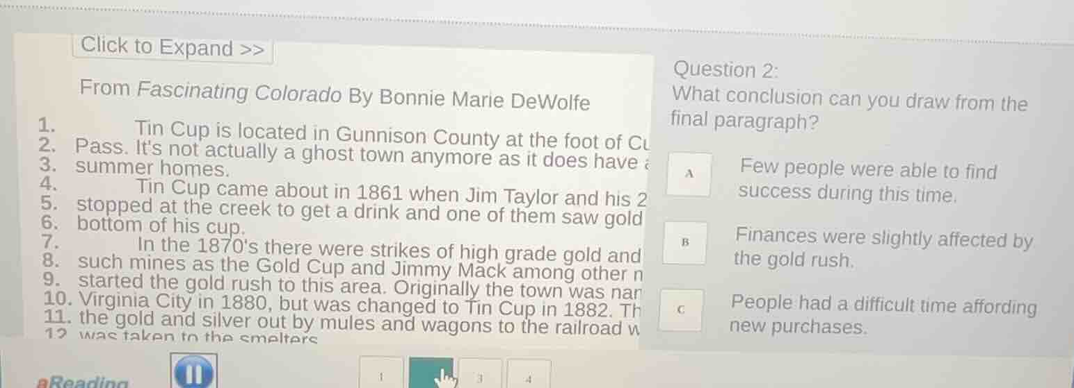 from fascinating colorado by bonnie marie dewolfe 1. 2. tin cup is loca…