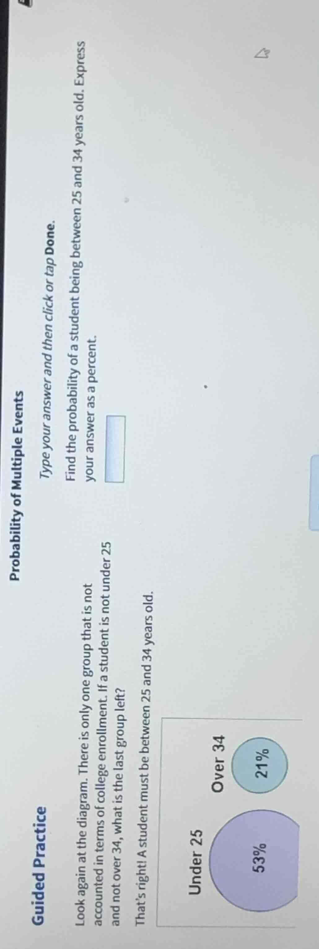 probability of multiple events guided practice look again at the diagra…