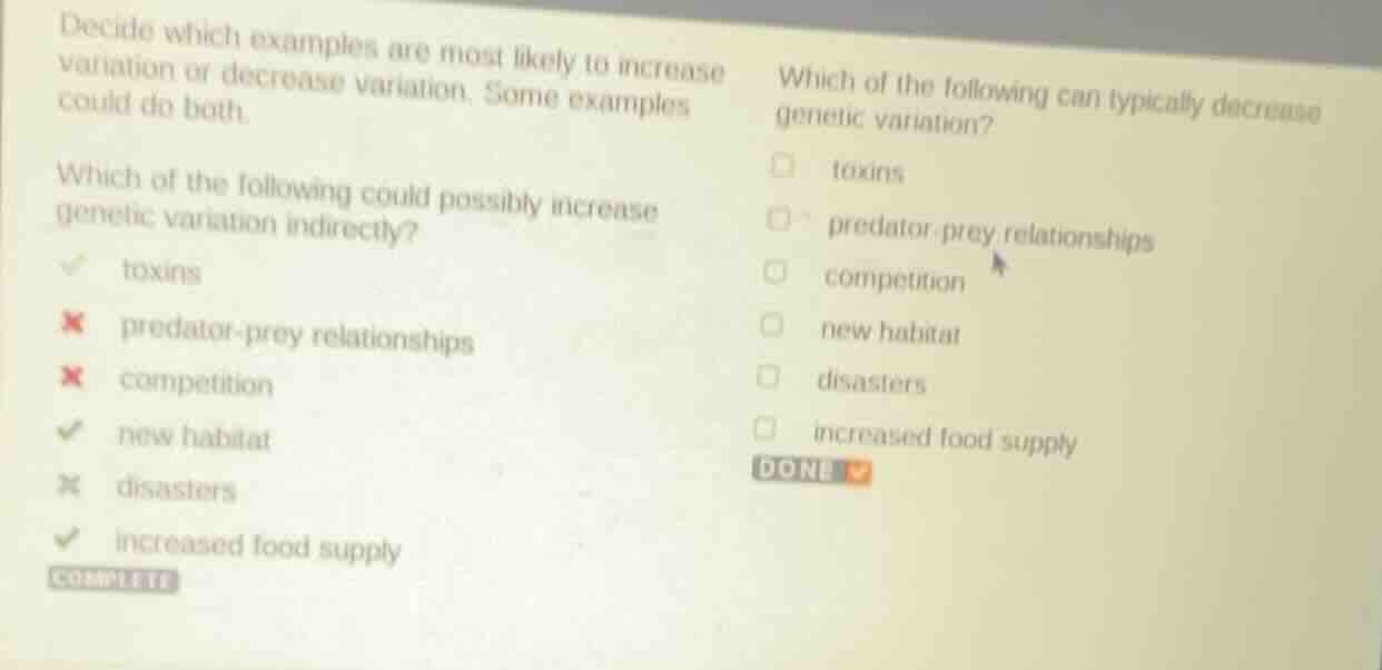 decide which examples are most likely to increase variation or decrease…