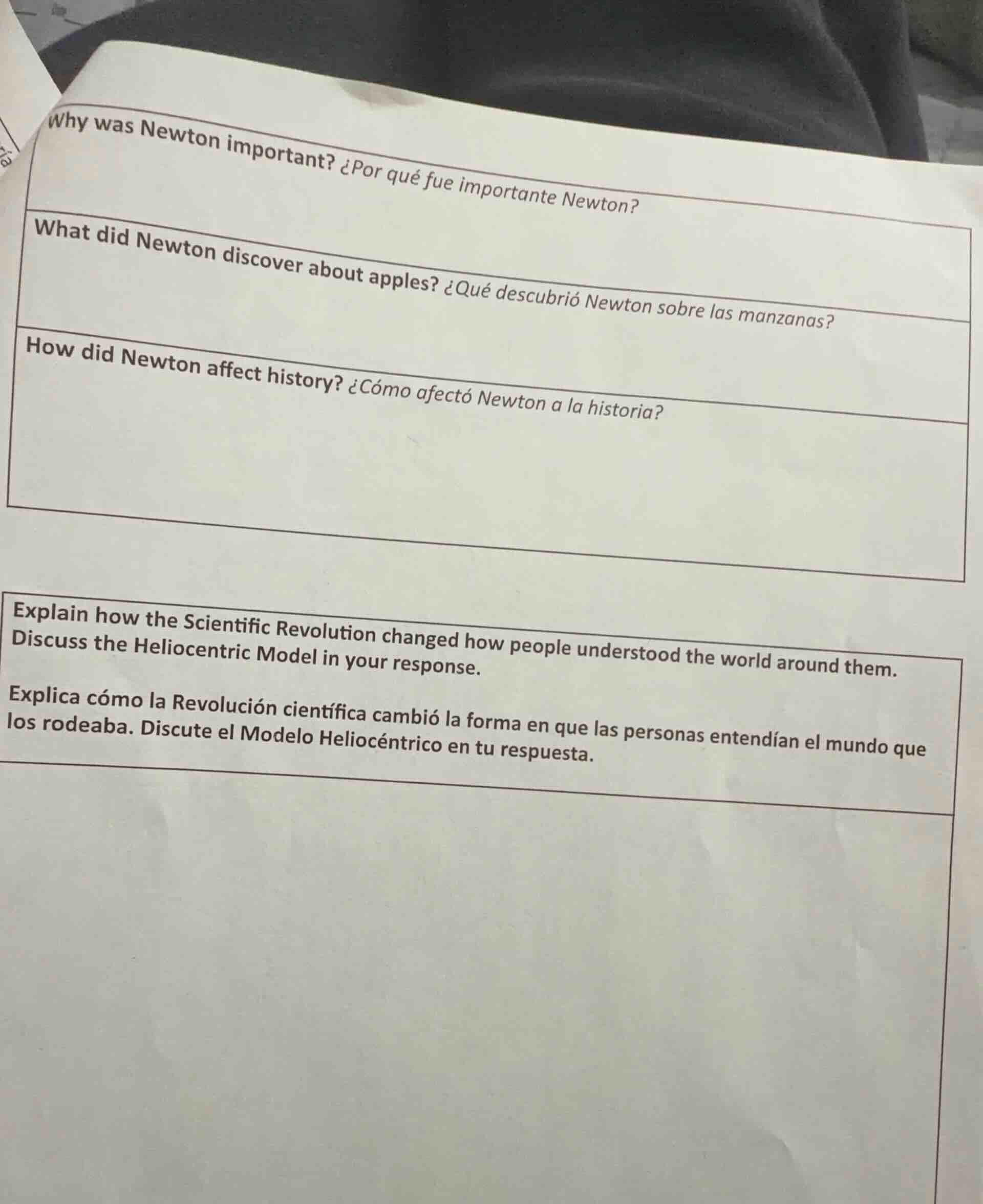 why was newton important? ¿por qué fue importante newton? what did newt…