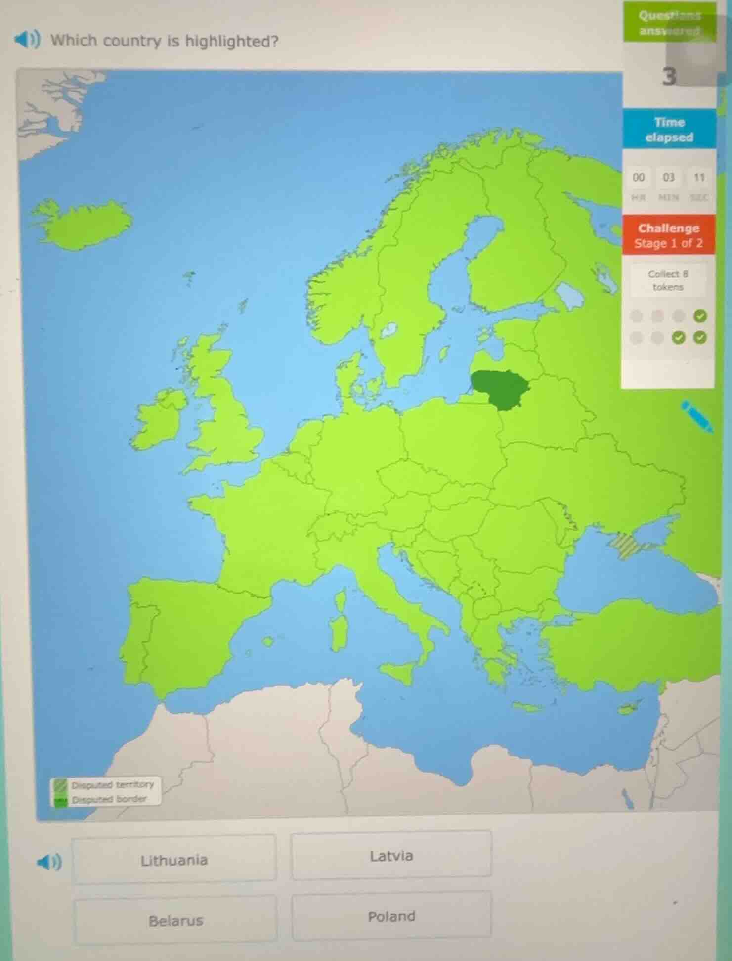 which country is highlighted? map of europe with a country highlighted …