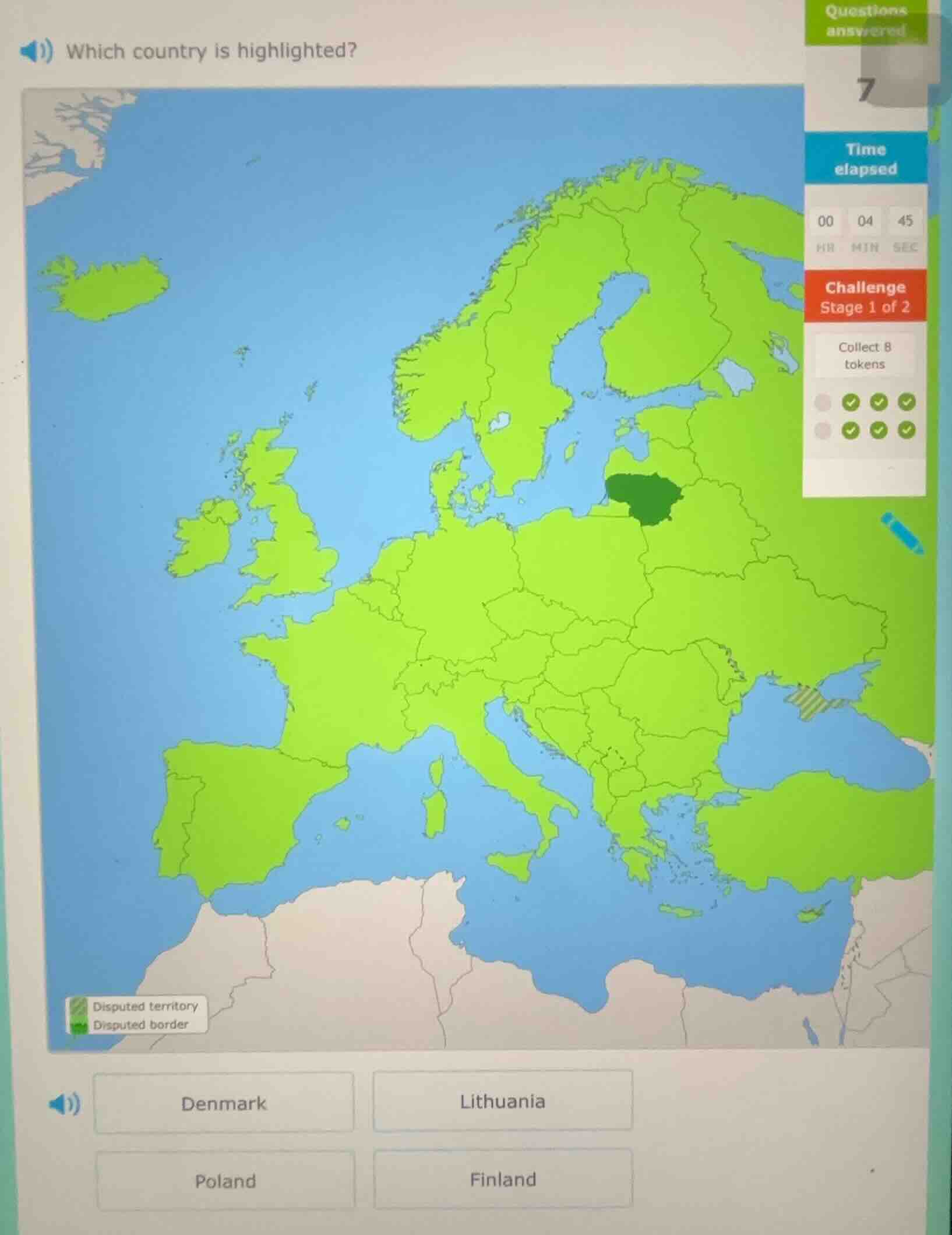 which country is highlighted? map of europe with a country highlighted …