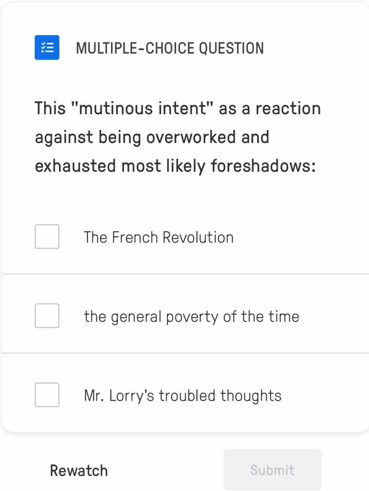 multiple-choice question this \mutinous intent\ as a reaction against b…