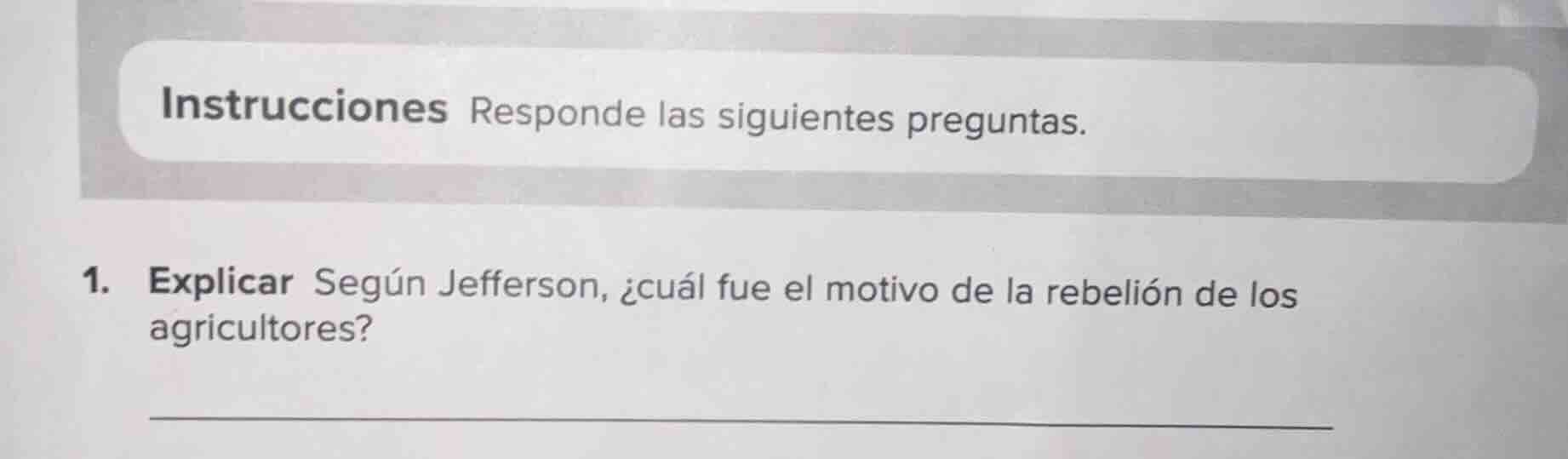 instrucciones responde las siguientes preguntas. 1. explicar según jeff…