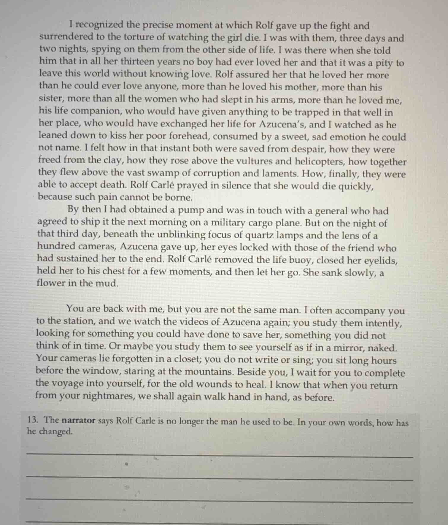 i recognized the precise moment at which rolf gave up the fight and sur…