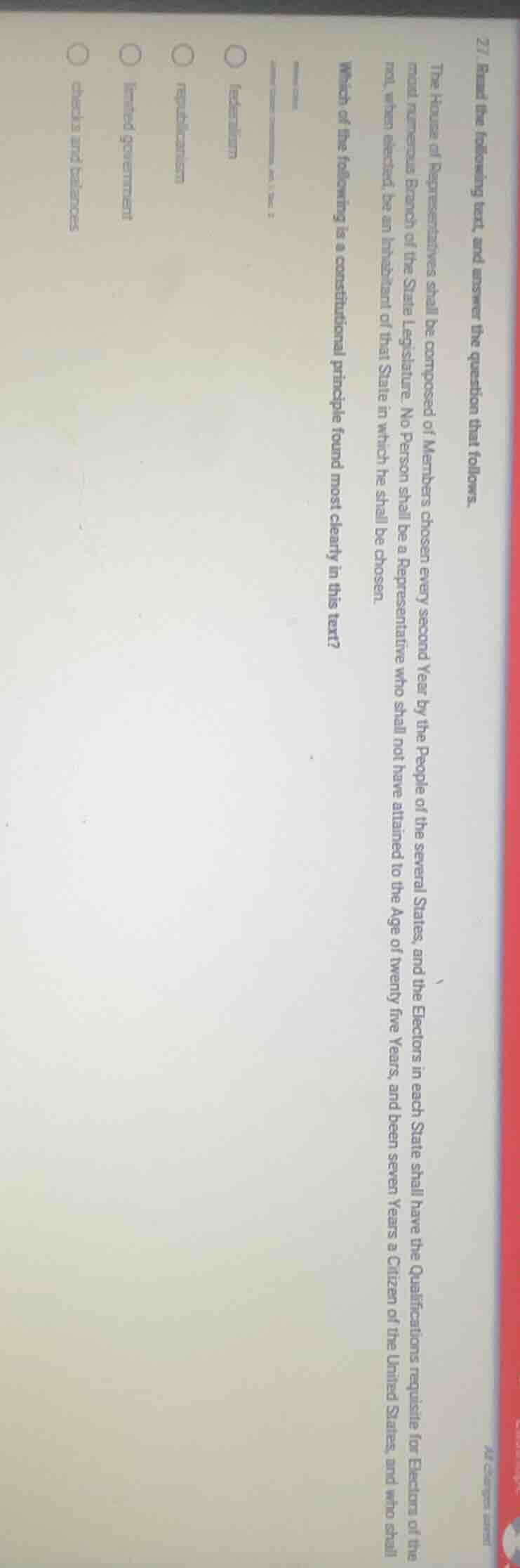 27. read the following text, and answer the question that follows. the …