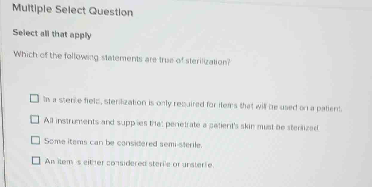 multiple select question select all that apply which of the following s…