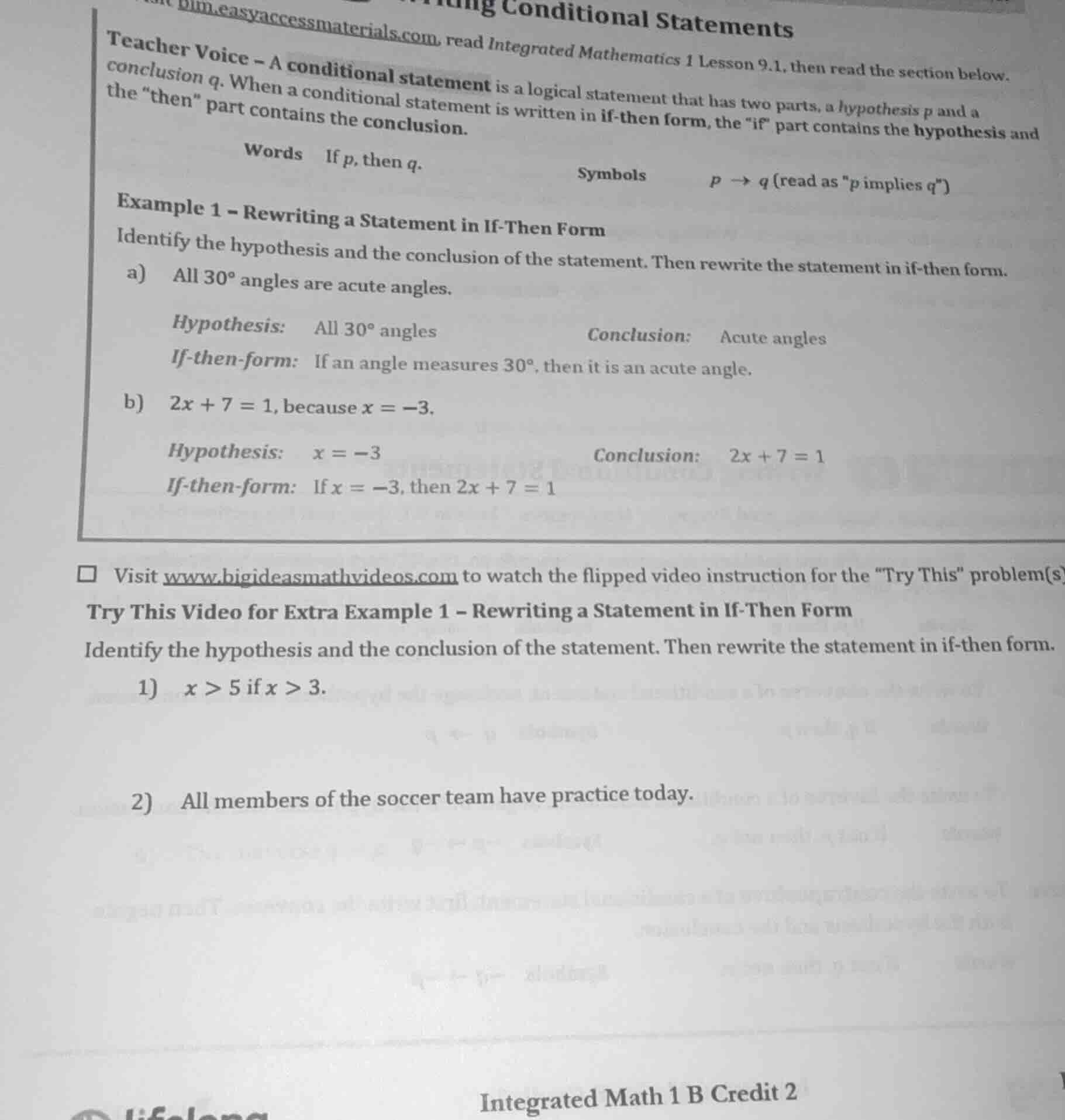 conditional statements teacher voice – a conditional statement is a log…