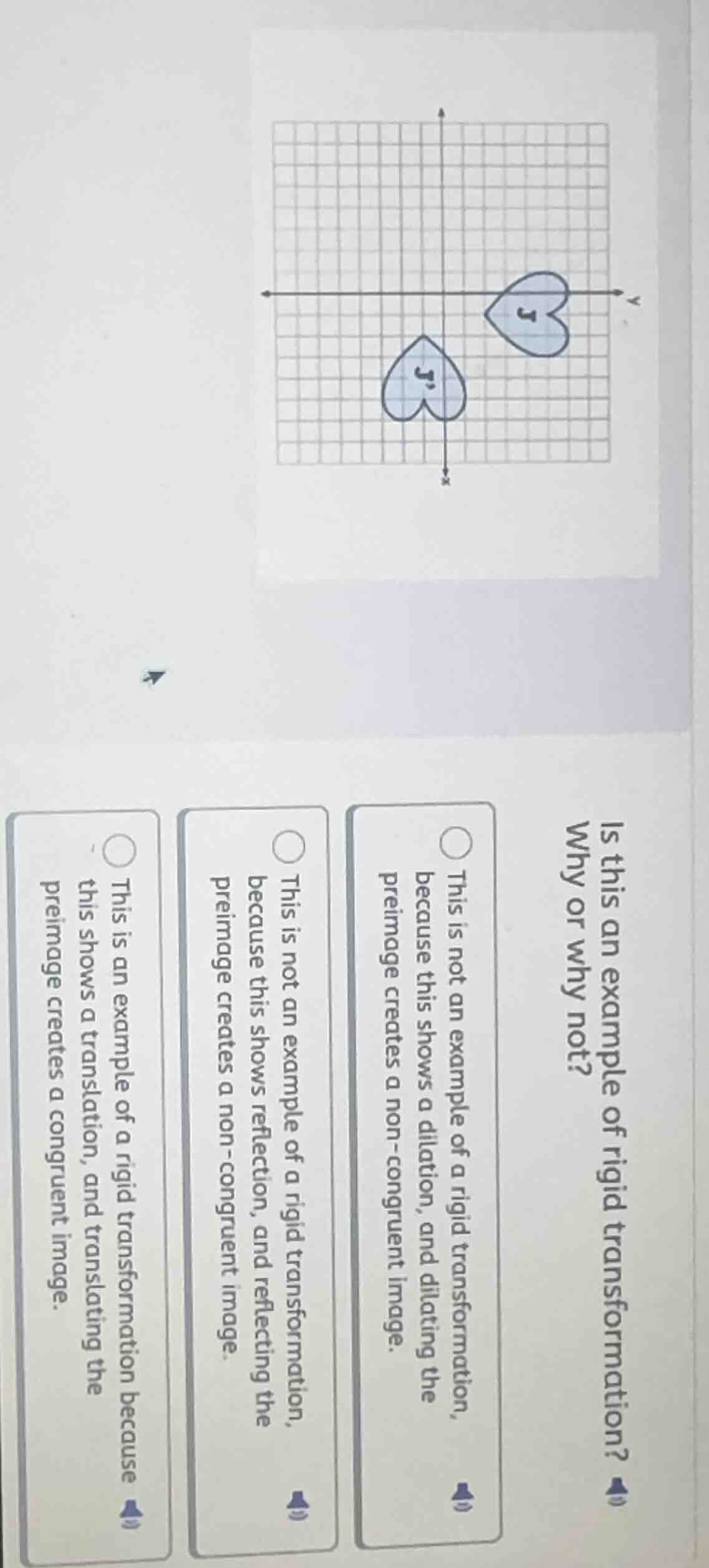 is this an example of rigid transformation? why or why not? this is not…