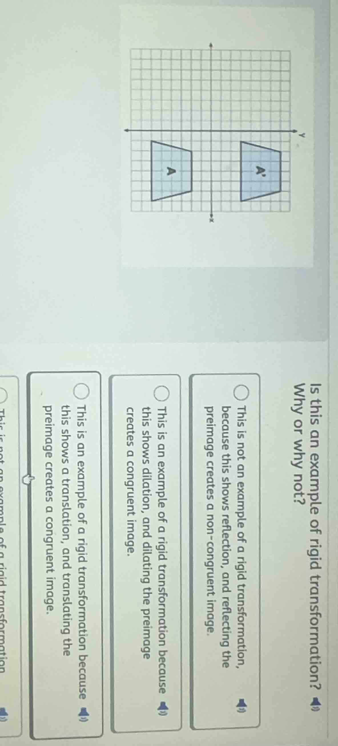 is this an example of rigid transformation? why or why not? this is not…