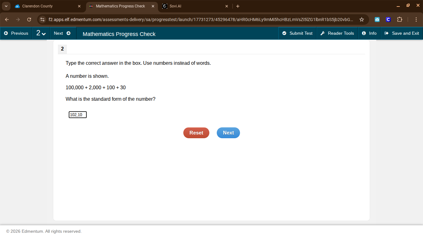 type the correct answer in the box. use numbers instead of words. a num…