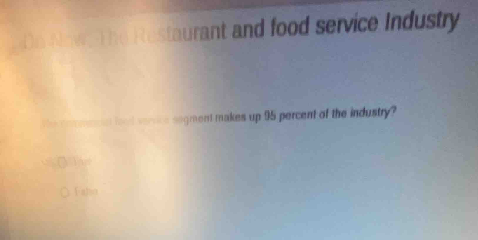 the restaurant and food service industry the commercial food service se…