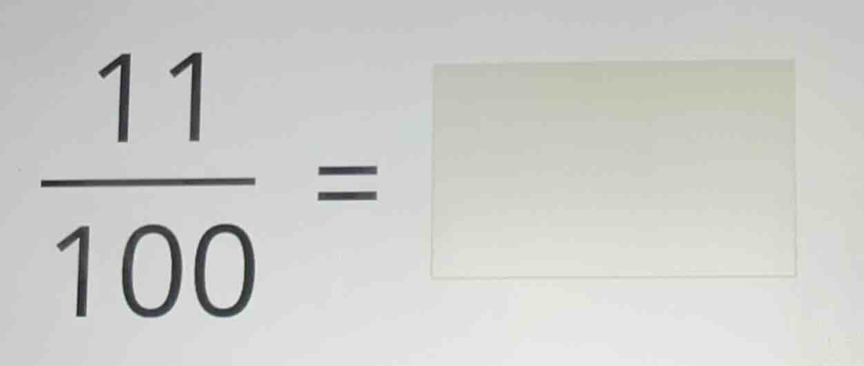 (\frac{11}{100} =)