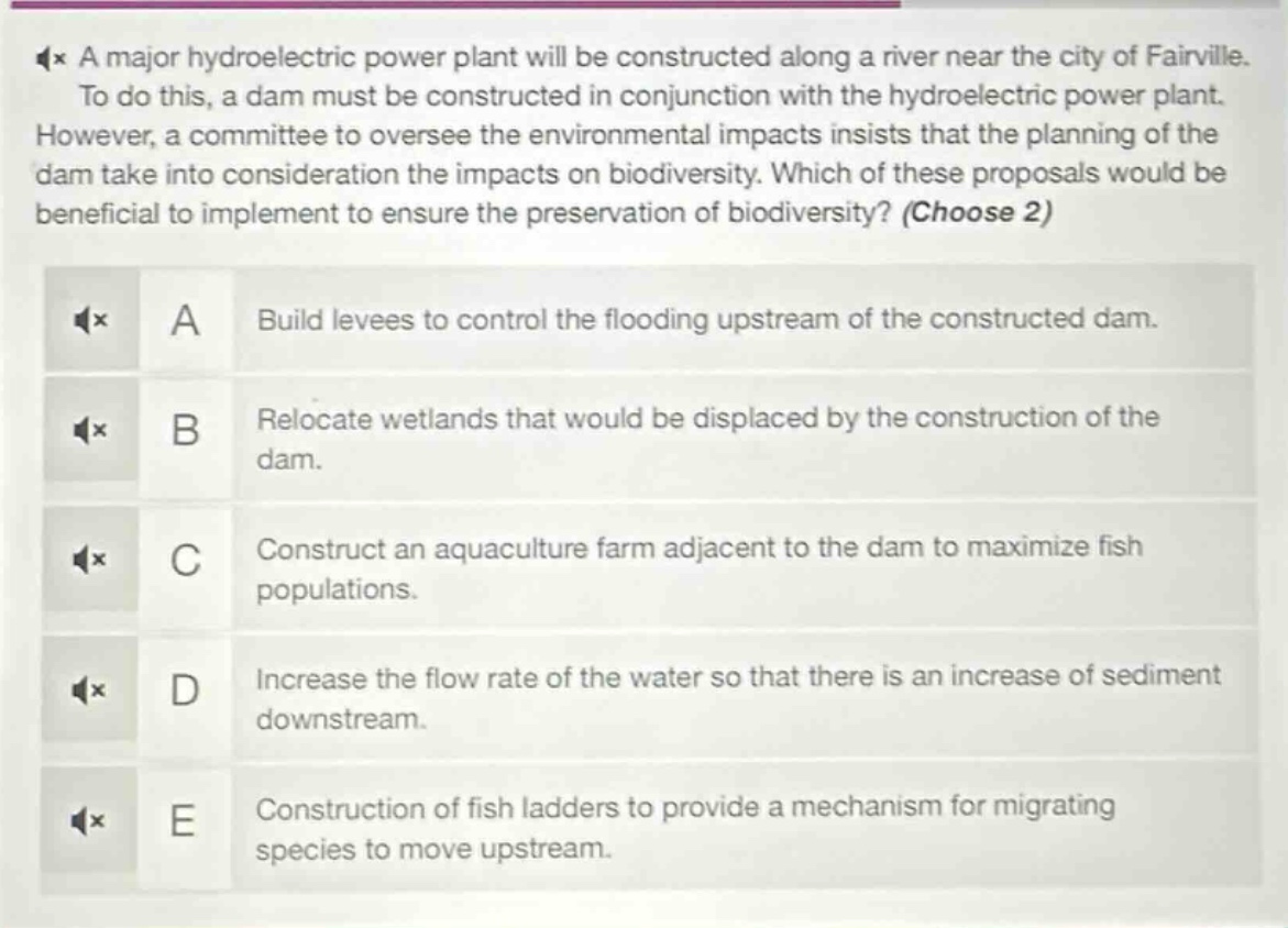a major hydroelectric power plant will be constructed along a river nea…