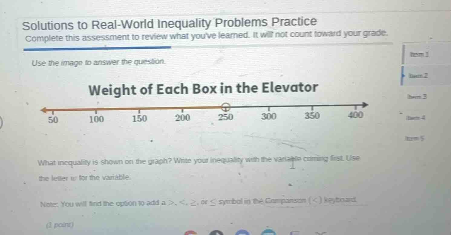 solutions to real - world inequality problems practice complete this as…
