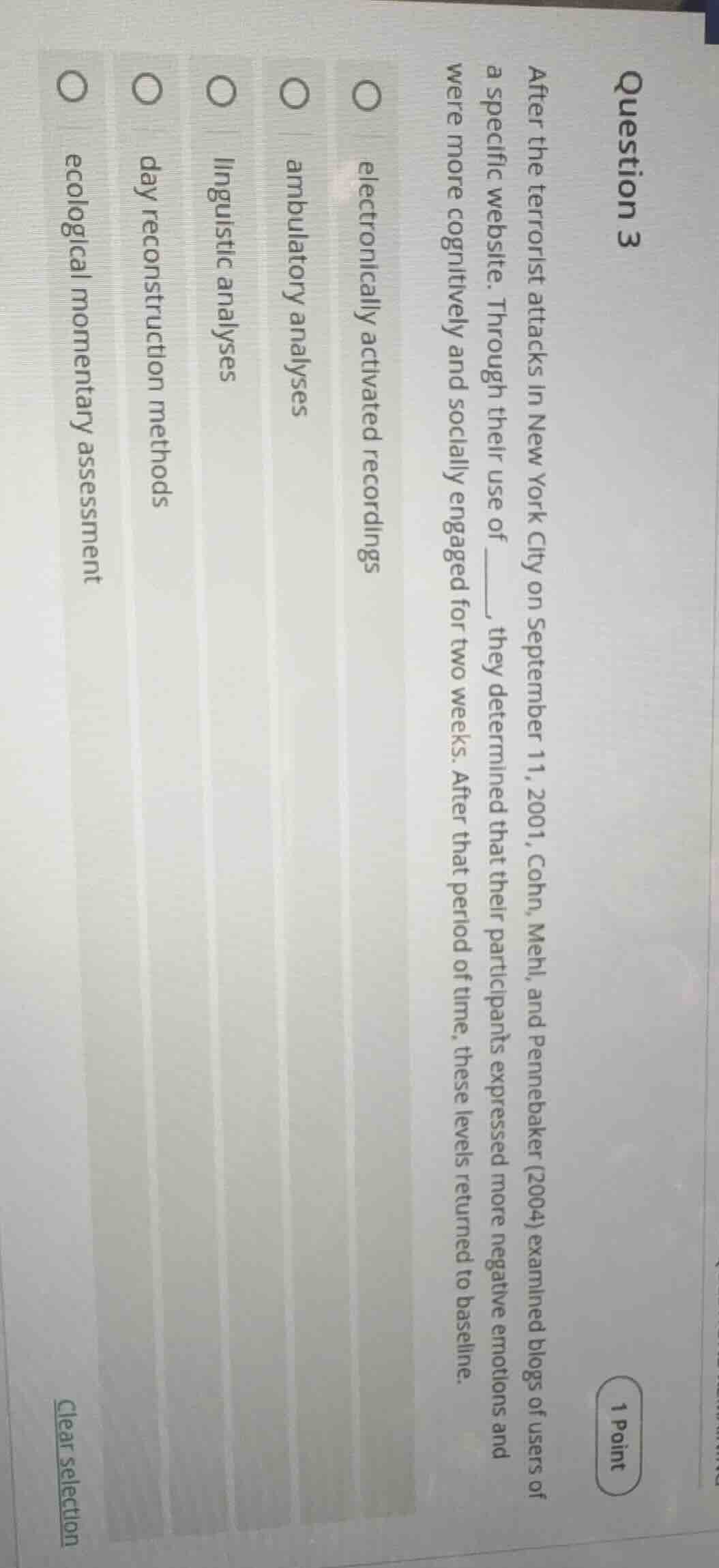 question 3 after the terrorist attacks in new york city on september 11…