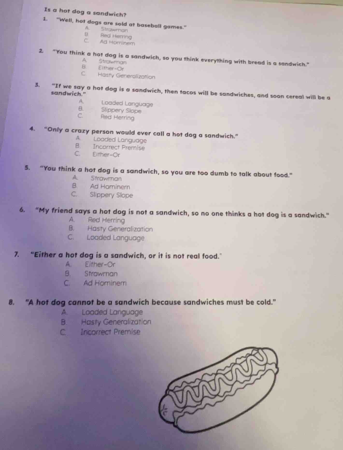 is a hot dog a sandwich? 1. \well, hot dogs are sold at baseball games.…