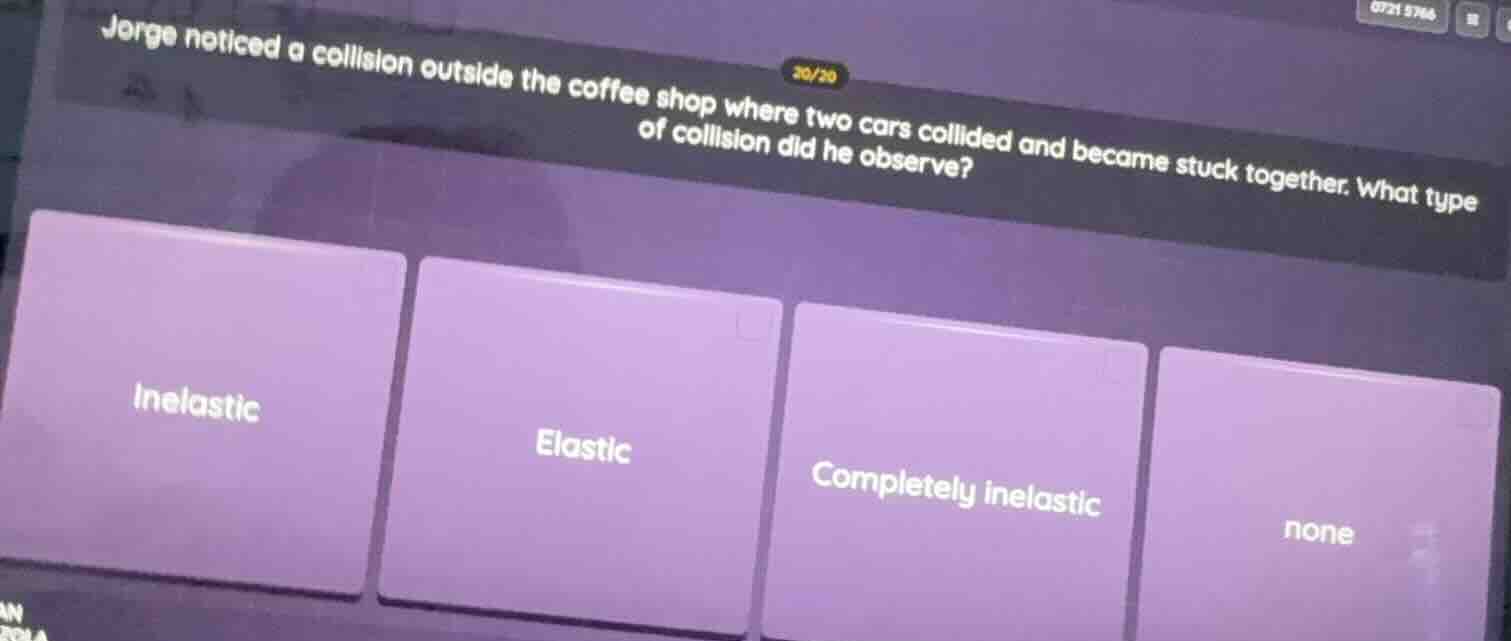 jorge noticed a collision outside the coffee shop where two cars collid…