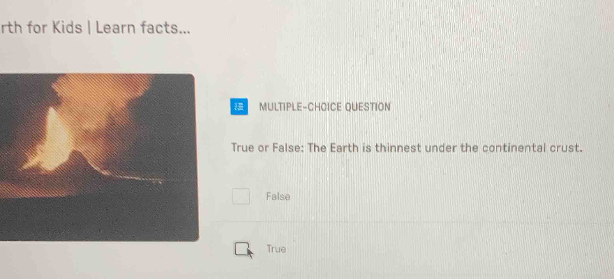 rth for kids | learn facts... multiple-choice question true or false: t…