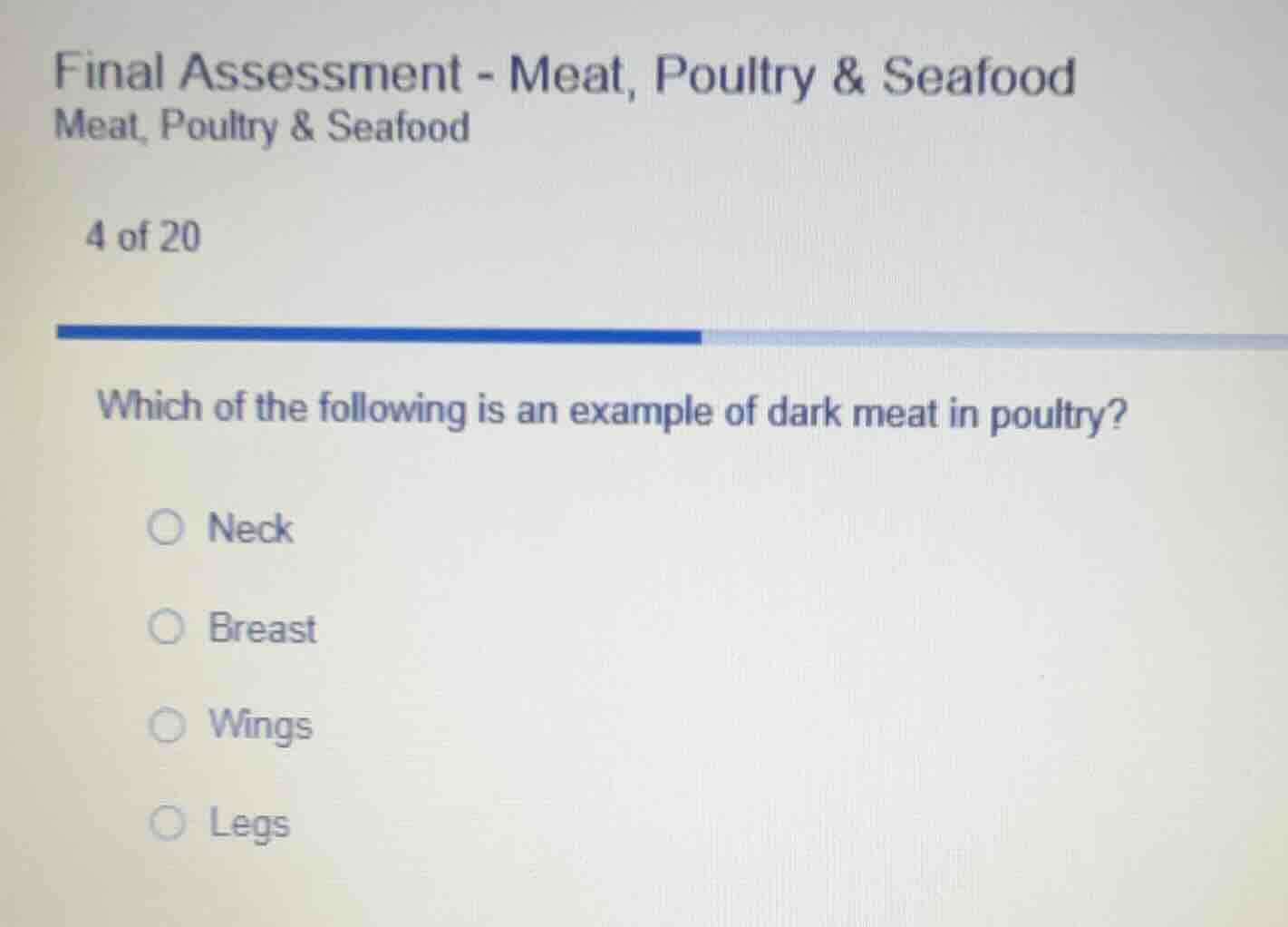 final assessment - meat, poultry & seafood meat, poultry & seafood 4 of…